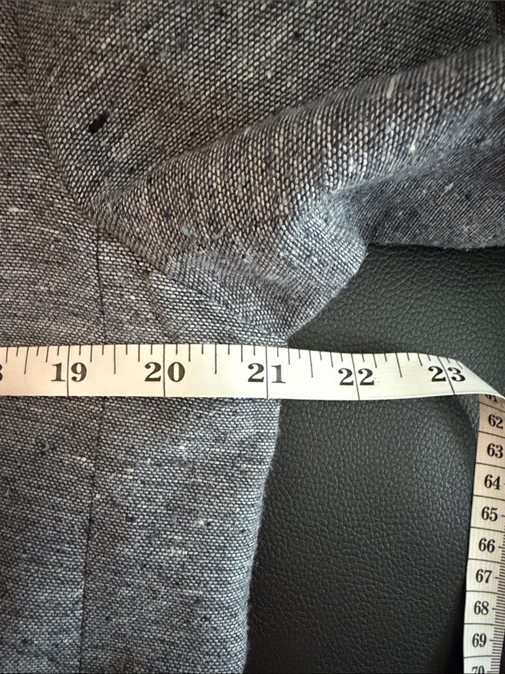 Blue Ann Taylor Women's Single-Button Knit Blazer Size 12 - Picture 5 of 6